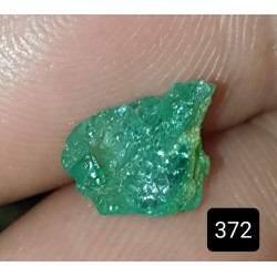 1.25 CT 100% Natural  Rough Emerald Gemstone Afghanistan 372