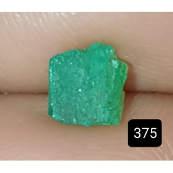 0.95 CT 100% Natural  Rough Emerald Gemstone Afghanistan 375