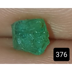 0.90 CT 100% Natural  Rough Emerald Gemstone Afghanistan 376