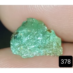 1.85 CT 100% Natural  Rough Emerald Gemstone Afghanistan 378