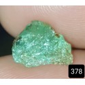 1.85 CT 100% Natural  Rough Emerald Gemstone Afghanistan 378