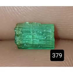 0.75 CT 100% Natural  Rough Emerald Gemstone Afghanistan 379