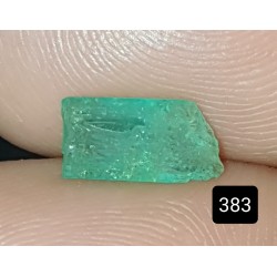 1.25 CT 100% Natural  Rough Emerald Gemstone Afghanistan 383