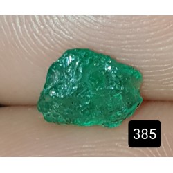 0.90 CT 100% Natural  Rough Emerald Gemstone Afghanistan 385