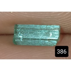 0.80 CT 100% Natural  Rough Emerald Gemstone Afghanistan 386