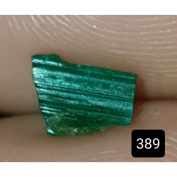 0.50 CT 100% Natural  Rough Emerald Gemstone Afghanistan 389