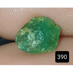 1.30 CT 100% Natural  Rough Emerald Gemstone Afghanistan 390