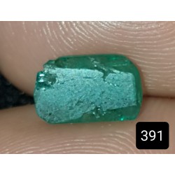 1.10 CT 100% Natural  Rough Emerald Gemstone Afghanistan 391