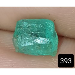 1.00 CT 100% Natural  Rough Emerald Gemstone Afghanistan 393