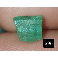 1.00 CT 100% Natural  Rough Emerald Gemstone Afghanistan 396