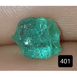 1.05 CT 100% Natural  Rough Emerald Gemstone Afghanistan 401