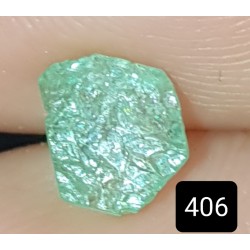 0.85 CT 100% Natural  Rough Emerald Gemstone Afghanistan 406