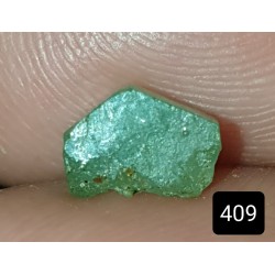 1.45 CT 100% Natural  Rough Emerald Gemstone Afghanistan a