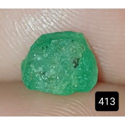 1.20 CT 100% Natural  Rough Emerald Gemstone Afghanistan 413