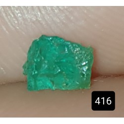 0.20 CT 100% Natural  Rough Emerald Gemstone Afghanistan 416