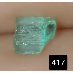 0.25 CT 100% Natural  Rough Emerald Gemstone Afghanistan 417