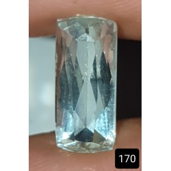 3.85 Carat 100% Natural Aquamarine Gemstone Afghanistan Product No 0170