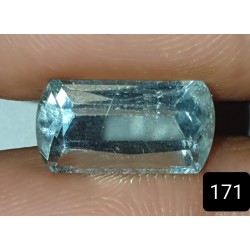 3.50 Carat 100% Natural Aquamarine Gemstone Afghanistan Product No 0171