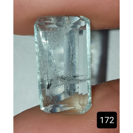 4.30 Carat 100% Natural Aquamarine Gemstone Afghanistan Product No 172