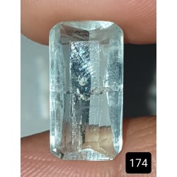 5.75 Carat 100% Natural Aquamarine Gemstone Afghanistan Product No 0174