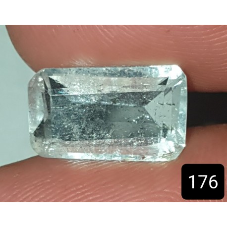 3.80 Carat 100% Natural Aquamarine Gemstone Afghanistan Product No 176