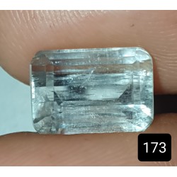 3.95 Carat 100% Natural Aquamarine Gemstone Afghanistan Product No 0173