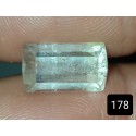 3.65 Carat 100% Natural Aquamarine Gemstone Afghanistan Product No 0178