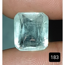 6.15 Carat 100% Natural Aquamarine Gemstone Afghanistan Product No 0183