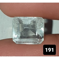 3.90 Carat 100% Natural Aquamarine Gemstone Afghanistan Product No 0191