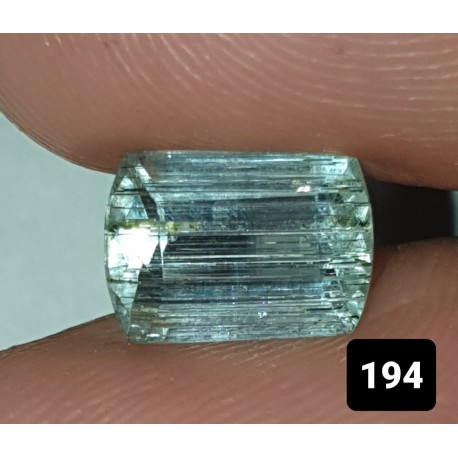 1.60 Carat 100% Natural Aquamarine Gemstone Afghanistan Product No 0194