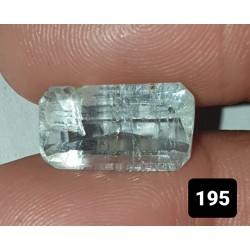 5.65 Carat 100% Natural Aquamarine Gemstone Afghanistan Product No 0195