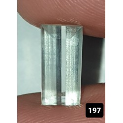 1.35 Carat 100% Natural Aquamarine Gemstone Afghanistan Product No 0197