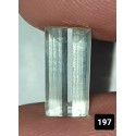 1.35 Carat 100% Natural Aquamarine Gemstone Afghanistan Product No 0197