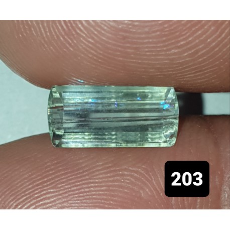 2.05 Carat 100% Natural Aquamarine Gemstone Afghanistan Product No 0203