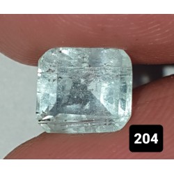 2.05 Carat 100% Natural Aquamarine Gemstone Afghanistan Product No 0204