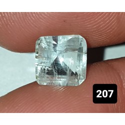 2.55 Carat 100% Natural Aquamarine Gemstone Afghanistan Product No 0207