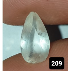 0.95 Carat 100% Natural Aquamarine Gemstone Afghanistan Product No 0209