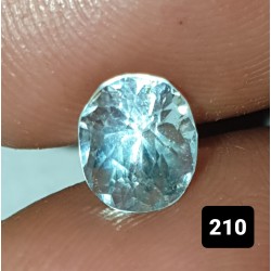 1.25 Carat 100% Natural Aquamarine Gemstone Afghanistan Product No 0210