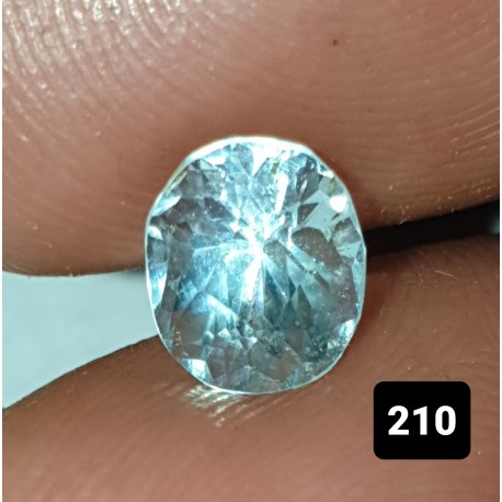 1.25 Carat 100% Natural Aquamarine Gemstone Afghanistan Product No 0210