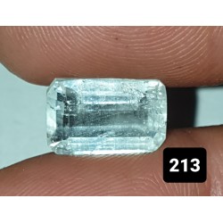 4.05 Carat 100% Natural Aquamarine Gemstone Afghanistan Product No 0213