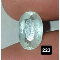 2.05 Carat 100% Natural Aquamarine Gemstone Afghanistan Product No 0223