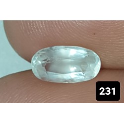 1.15 Carat 100% Natural Aquamarine Gemstone Afghanistan Product No 0231