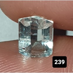 1.45 Carat 100% Natural Aquamarine Gemstone Afghanistan Product No 0239