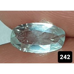 0.40 Carat 100% Natural Aquamarine Gemstone Afghanistan Product No 0242