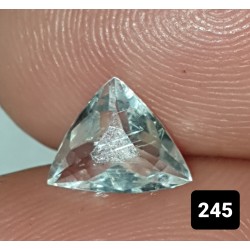 0.85 Carat 100% Natural Aquamarine Gemstone Afghanistan Product No 0158 Contact for Video