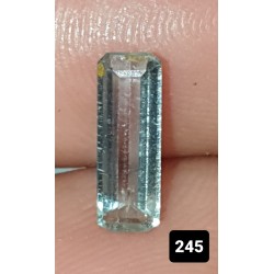 0.75 Carat 100% Natural Aquamarine Gemstone Afghanistan Product No 0246