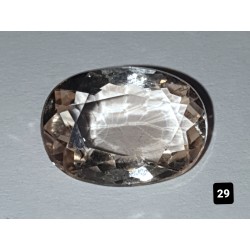 4.0 Carat 100% Natural Transparent Topaz Gemstone Afghanistan Product No 0081