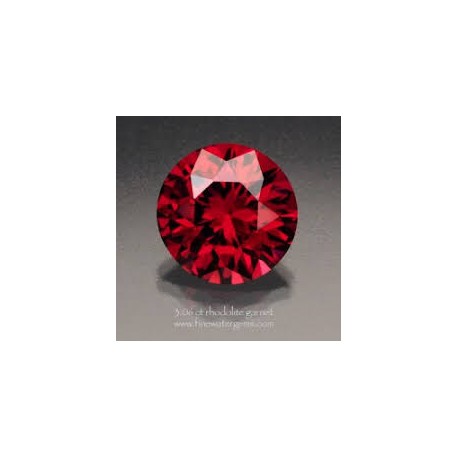 0.65 CT Natural Rhodolite Red Garnet Afghanistan 0117