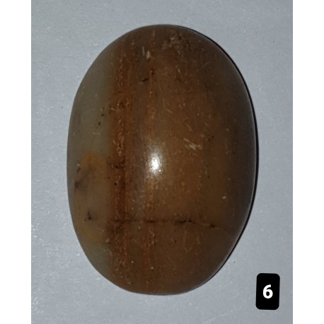 JADE 24.0 CT Brown Gemstone Afghanistan 0006