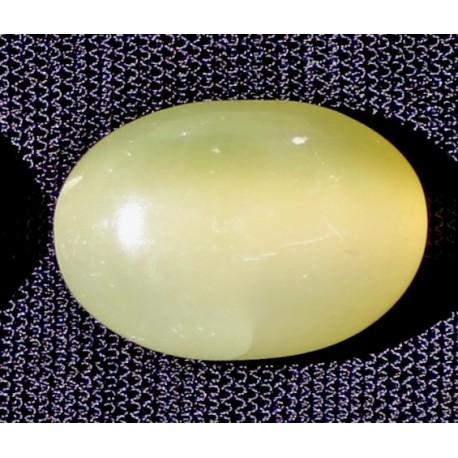 Yellowish Green 61.5 CT Onyx Oval Cut Gemstone  008